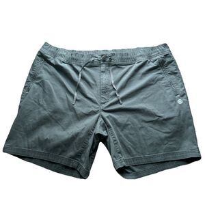 LL Bean Men’s XXL Gray Multisport Shorts 8” Inseam Outdoor Hiking Elastic Waist
